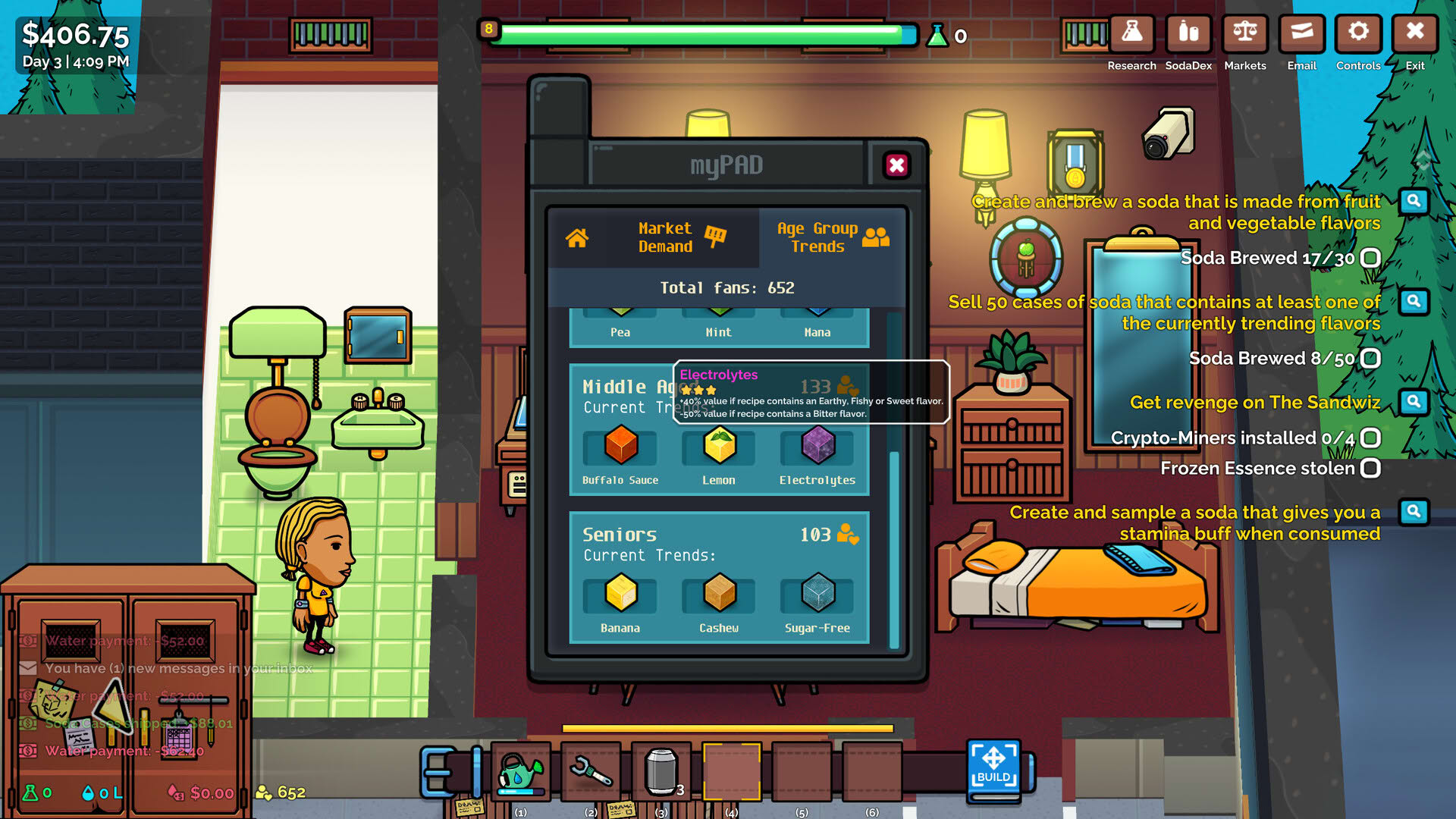 Screenshot for Soda Story: Brewing Tycoon