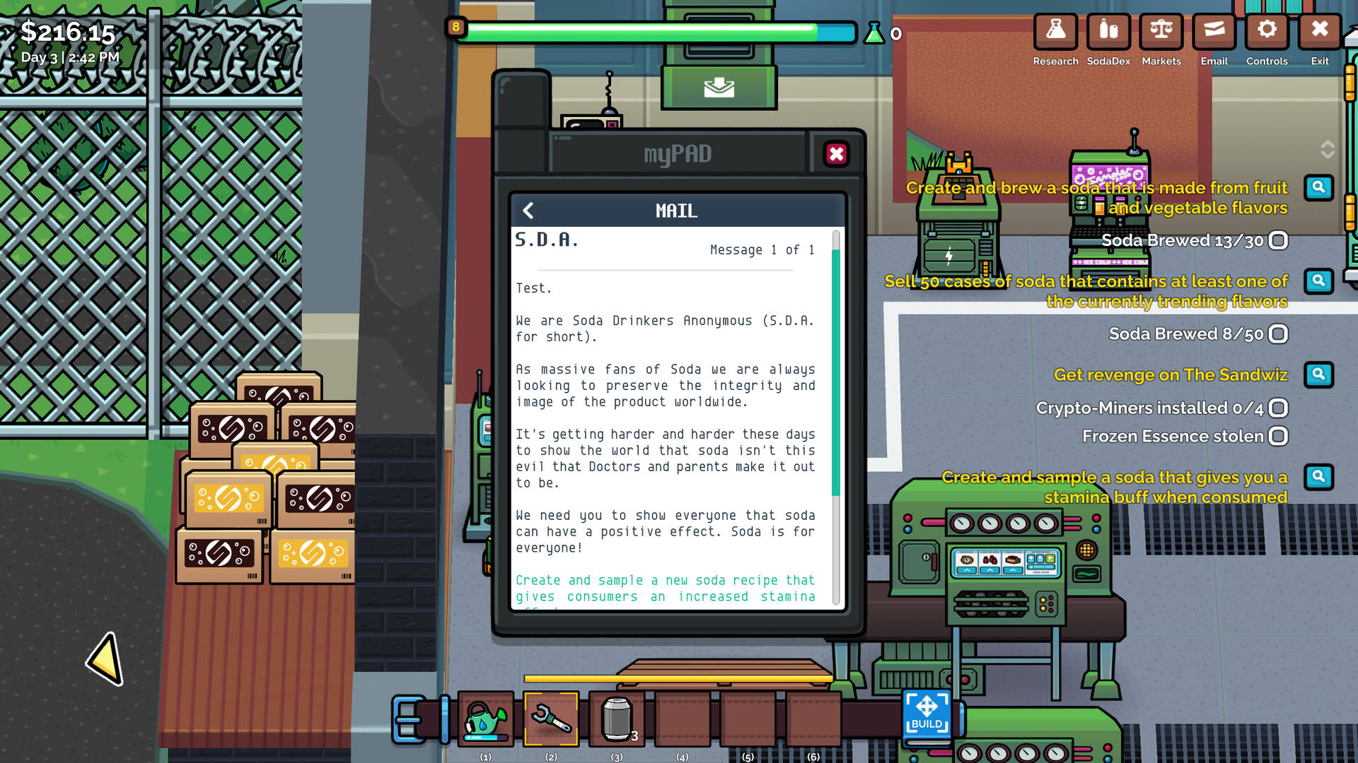 Screenshot for Soda Story: Brewing Tycoon