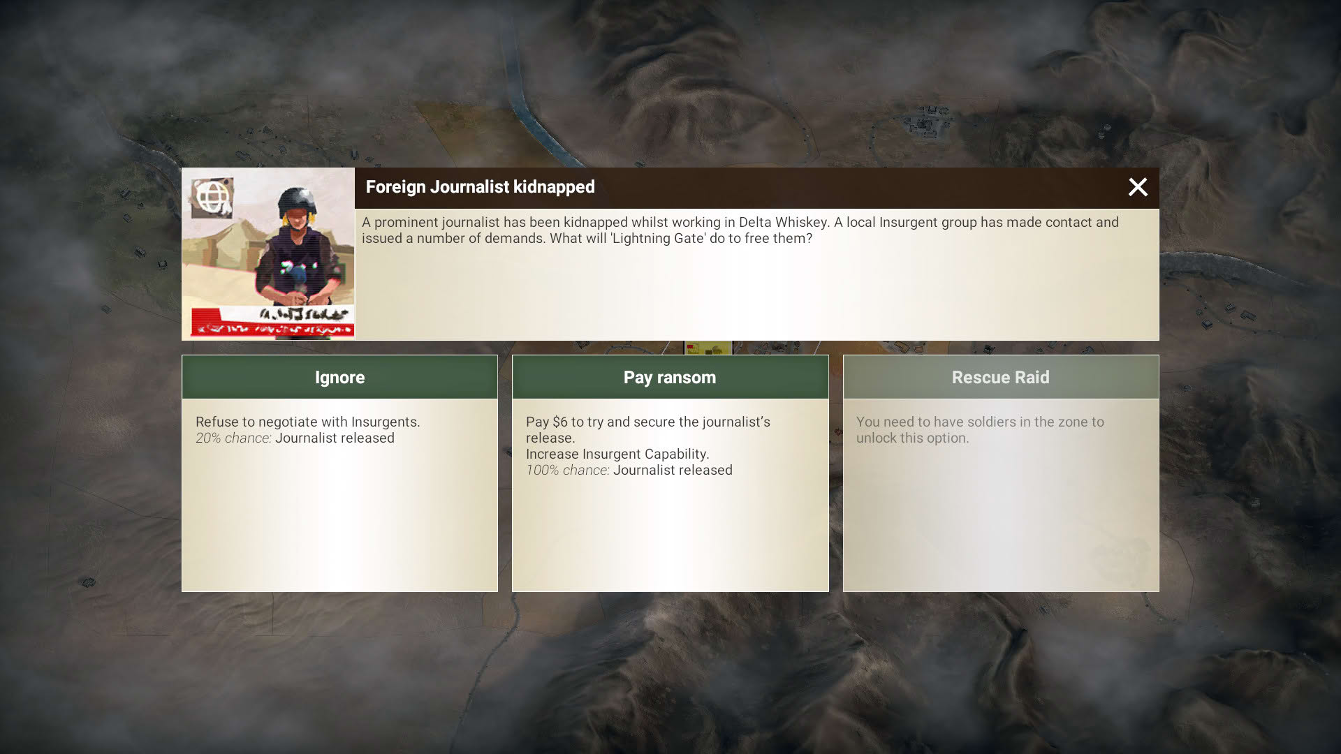 Screenshot for Rebel Inc: Escalation