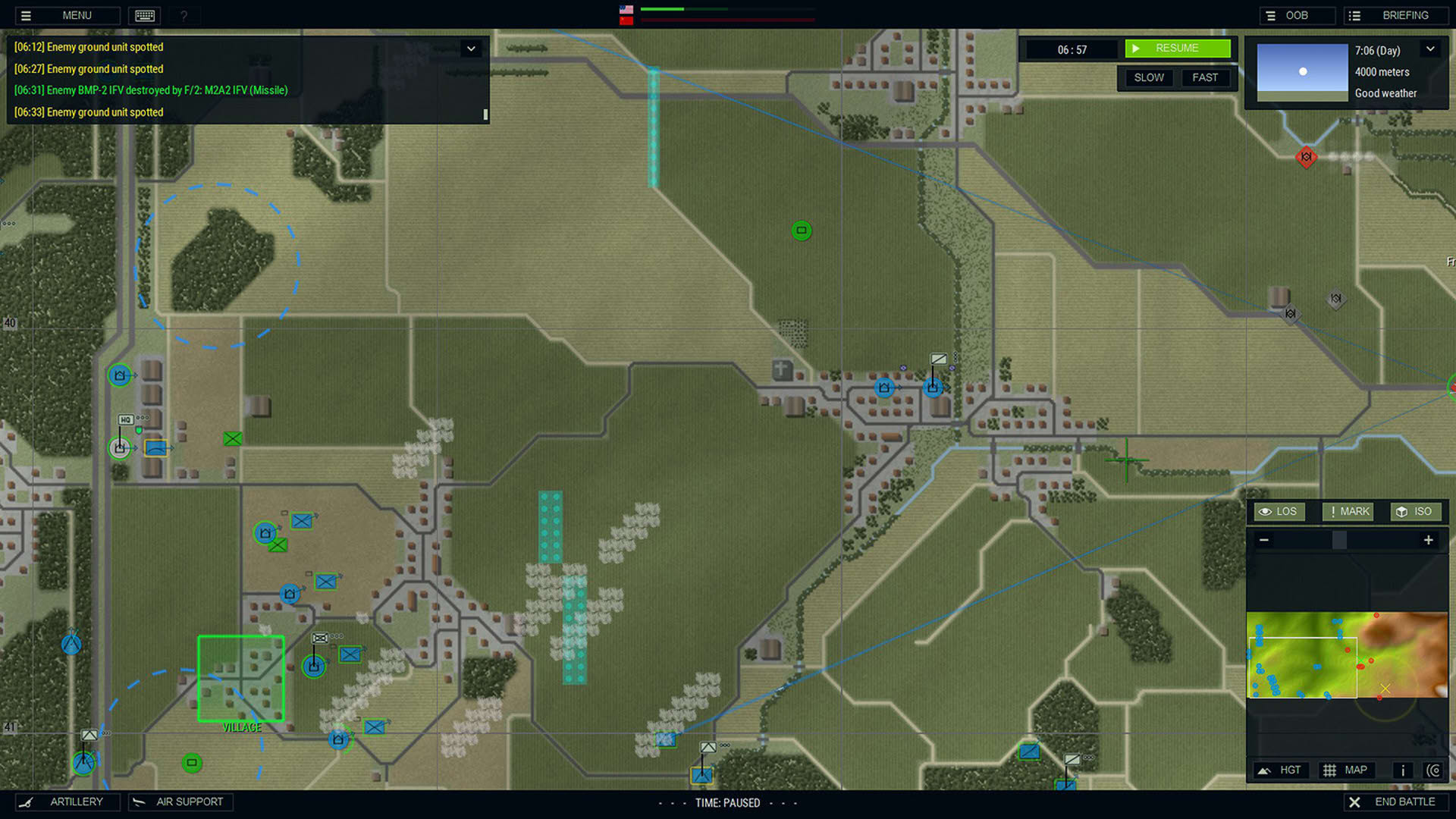 Screenshot for Armored Brigade