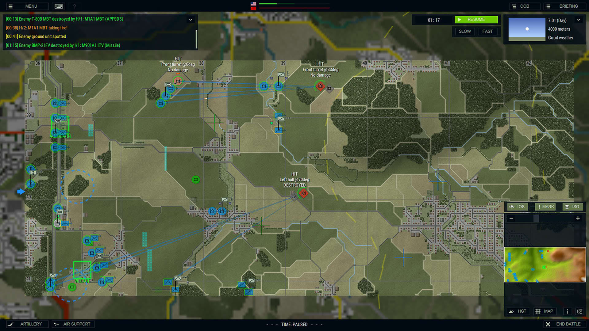 Screenshot for Armored Brigade