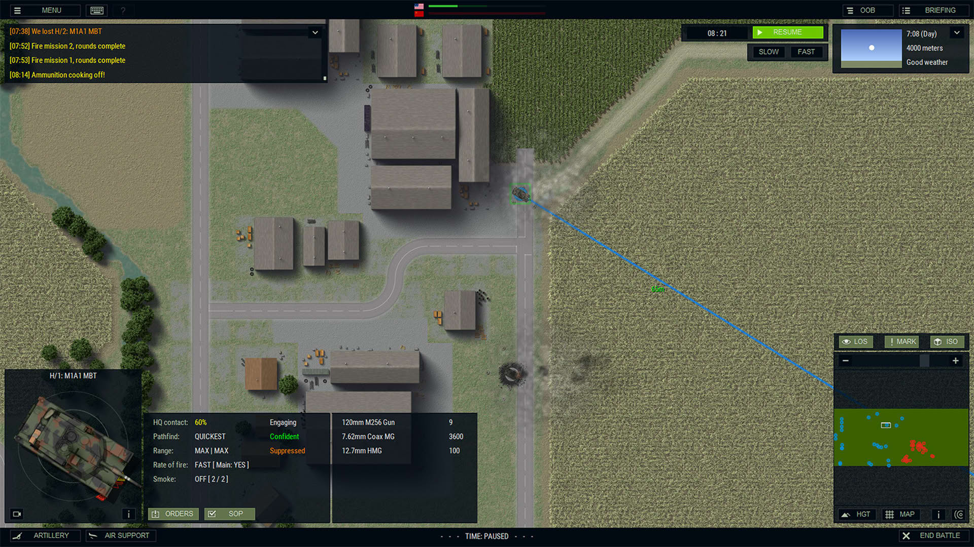 Screenshot for Armored Brigade
