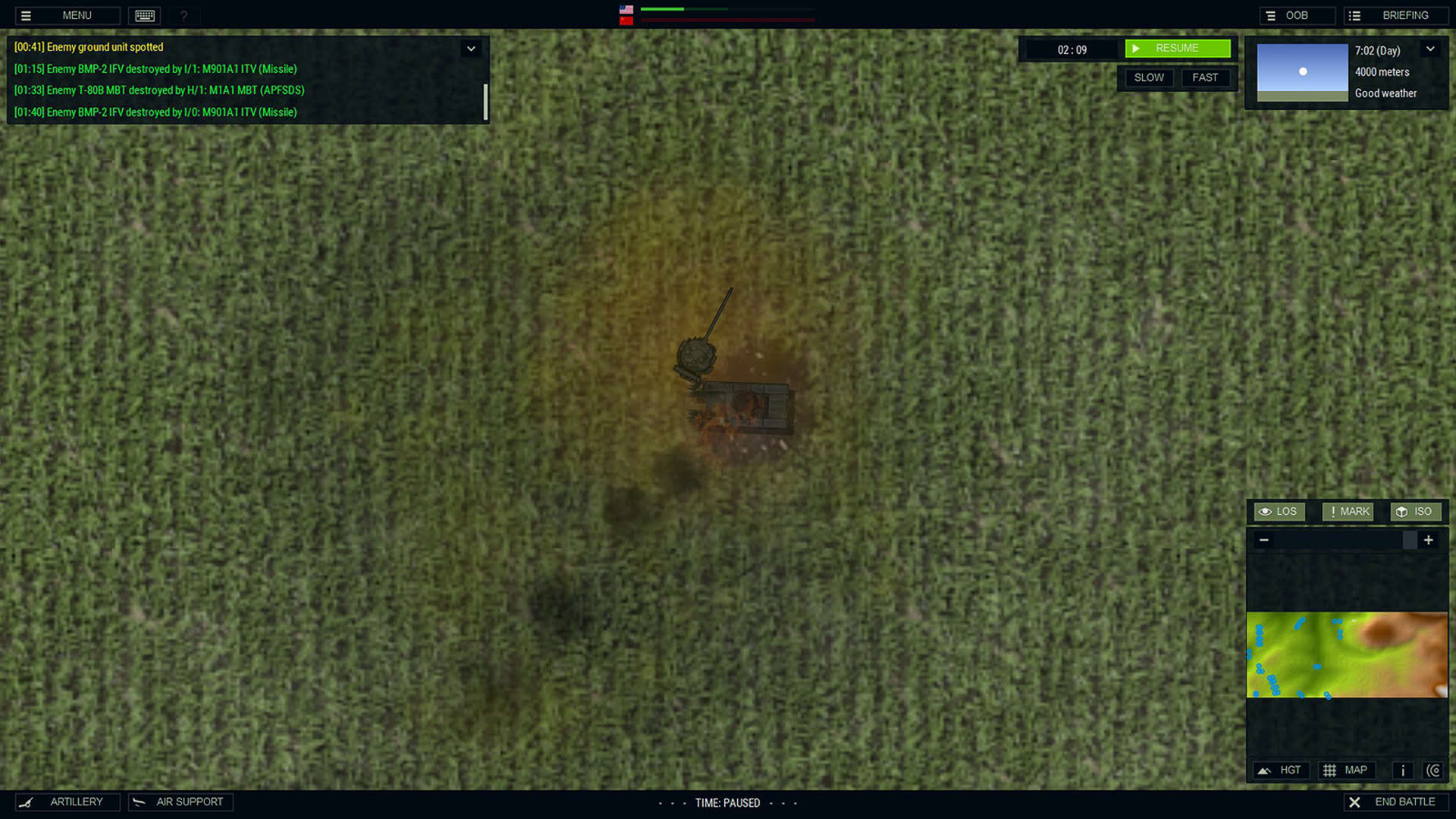 Screenshot for Armored Brigade