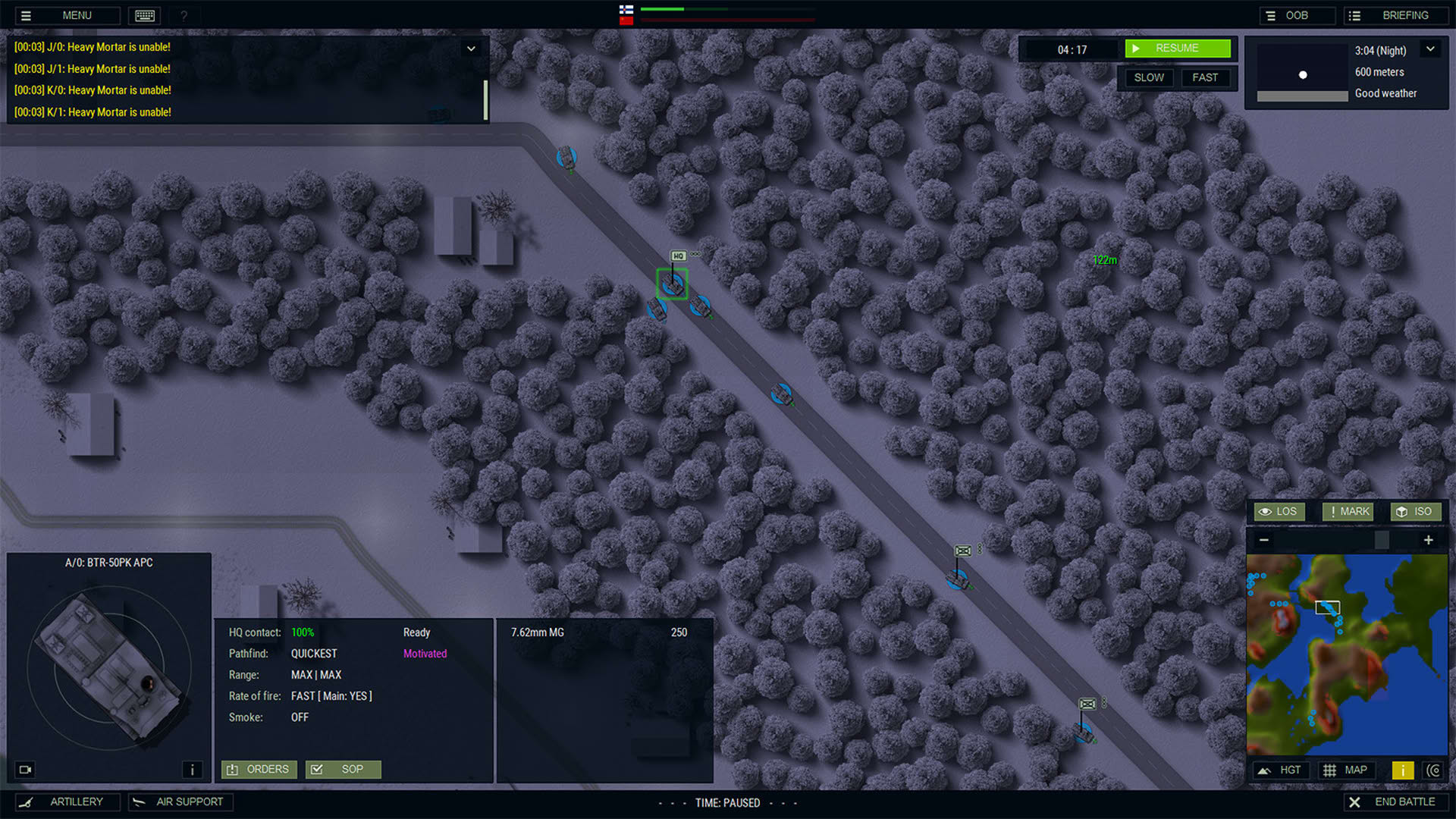 Screenshot for Armored Brigade