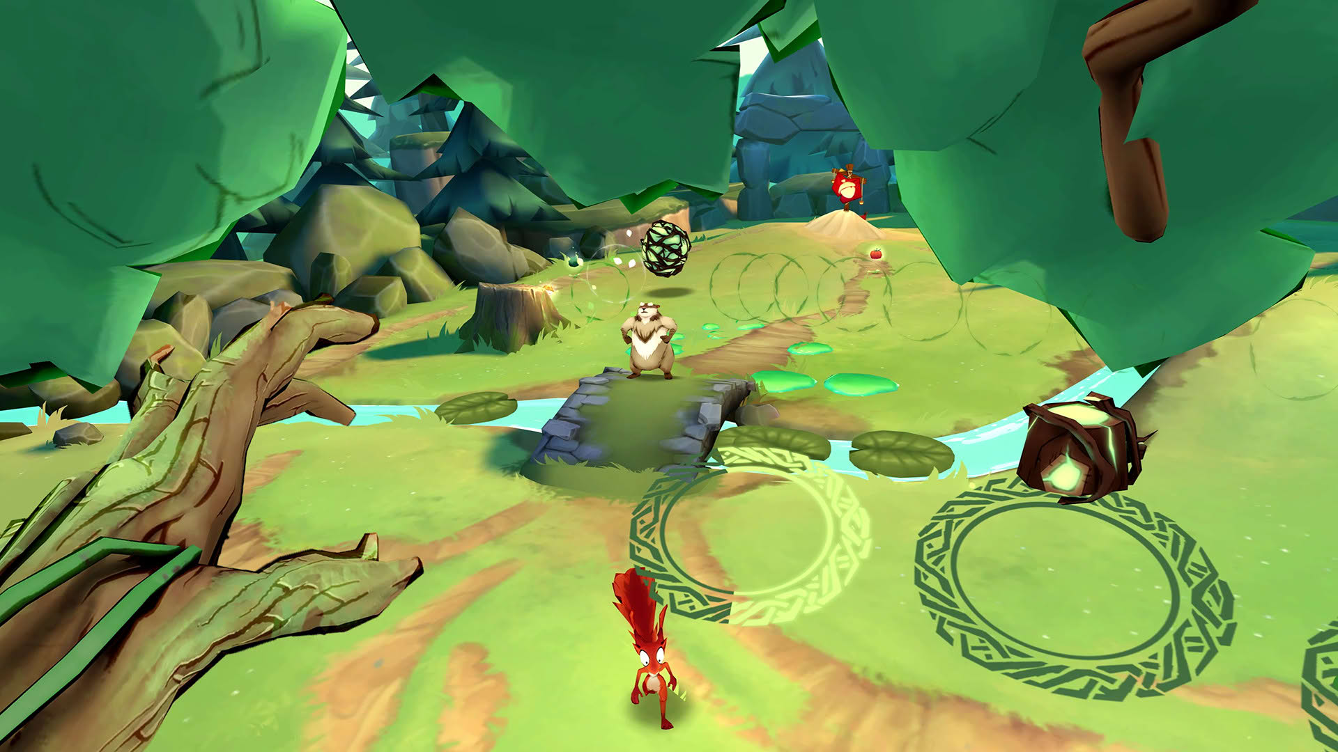 Screenshot for Acron: Attack of the Squirrels!