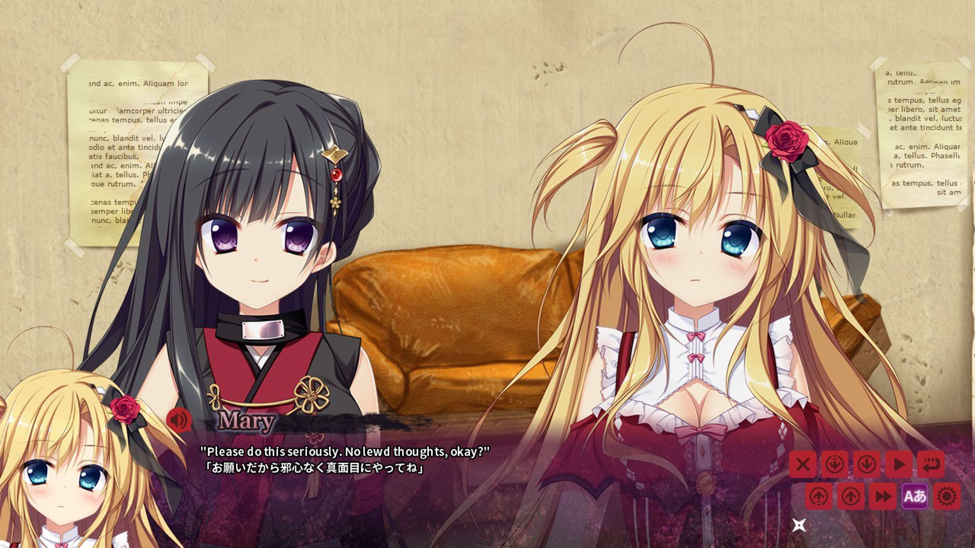 Screenshot for Ninja Girl and the Mysterious Army of Urban Legend Monsters! ~Hunt of the Headless Horseman~