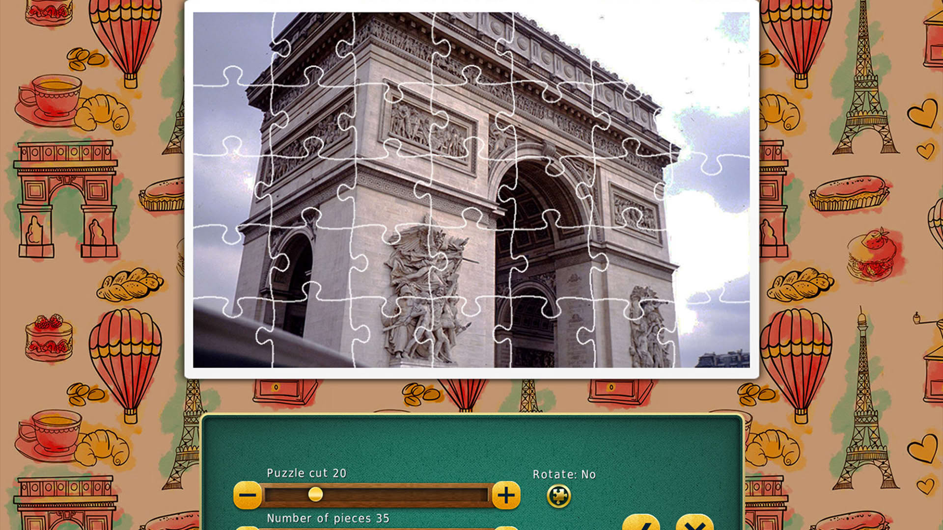 Screenshot for 1001 Jigsaw: World Tour - France