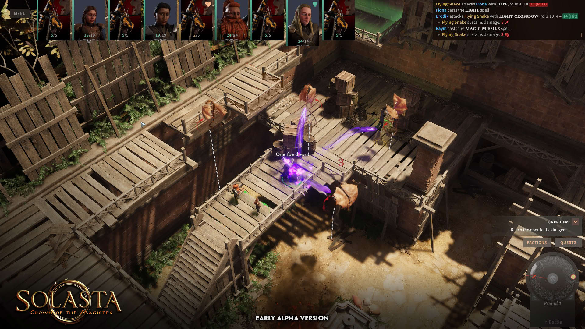 Screenshot for Solasta: Crown of the Magister