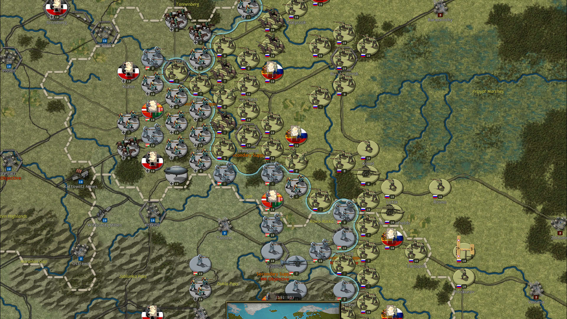 Screenshot for Strategic Command: World War I