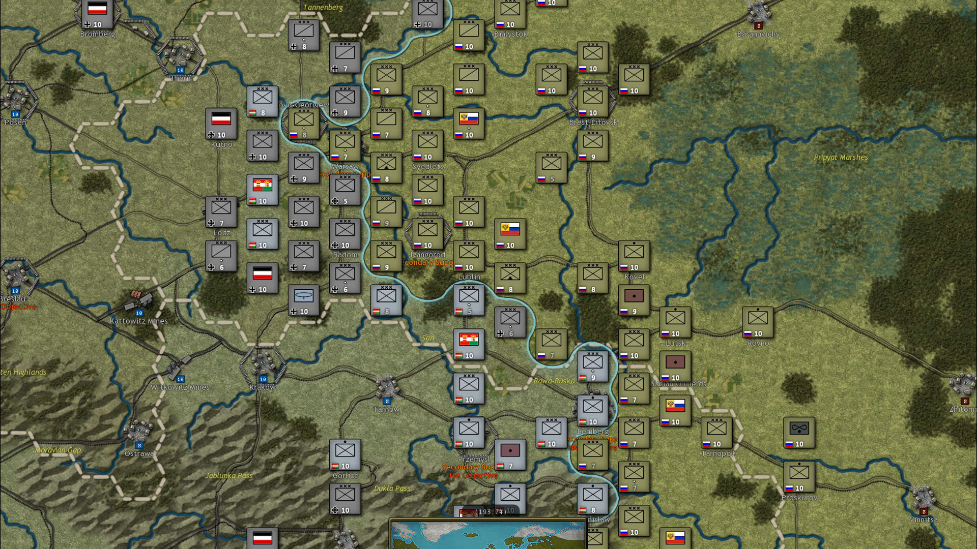Screenshot for Strategic Command: World War I