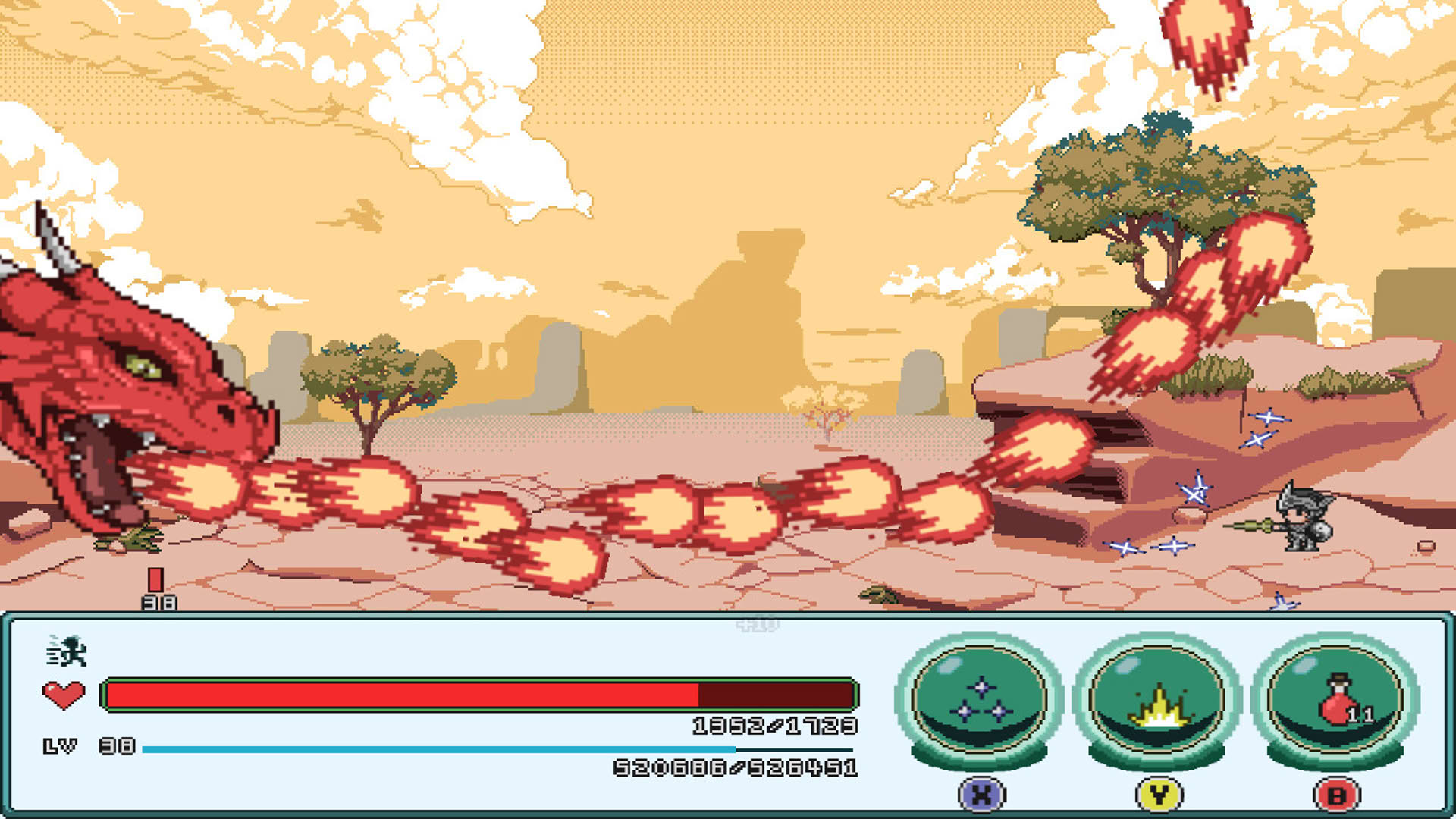 Screenshot for Artifact Adventure Gaiden DX