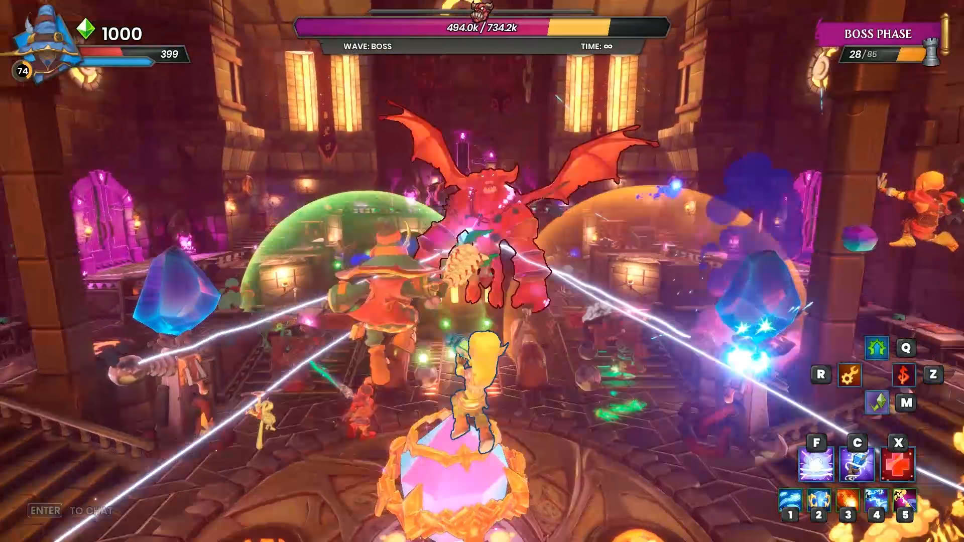 Screenshot for Dungeon Defenders: Awakened