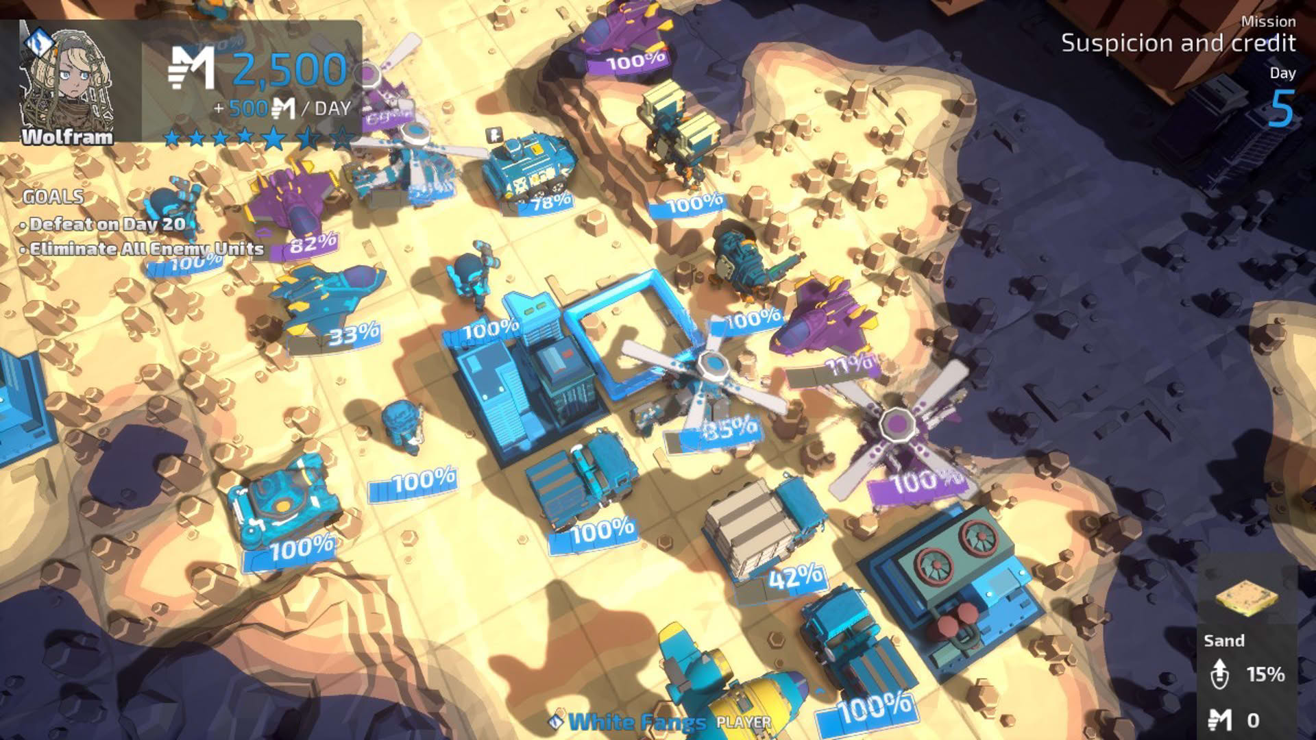 Screenshot for Tiny Metal: Full Metal Rumble
