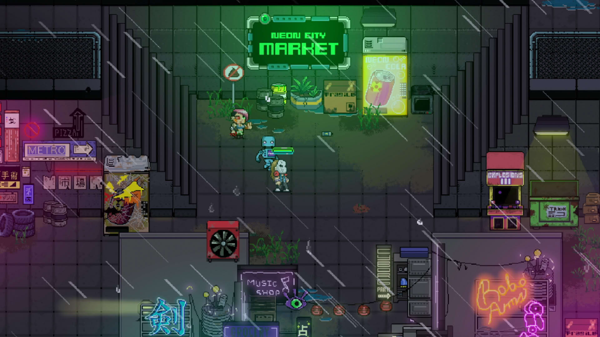Screenshot for Neon City Riders