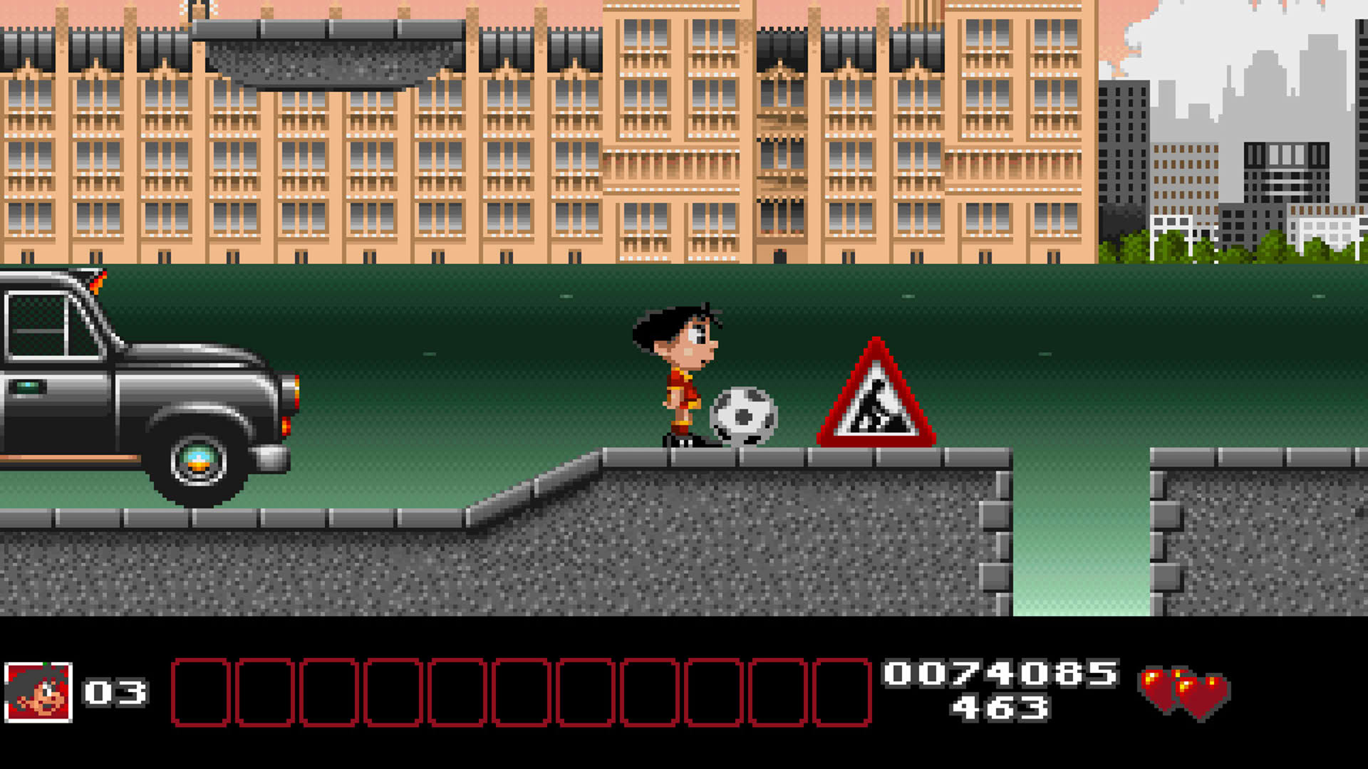 Screenshot for Soccer Kid