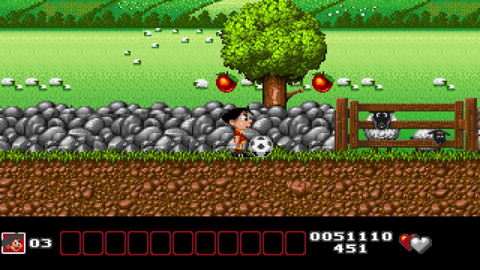 Screenshot for Soccer Kid