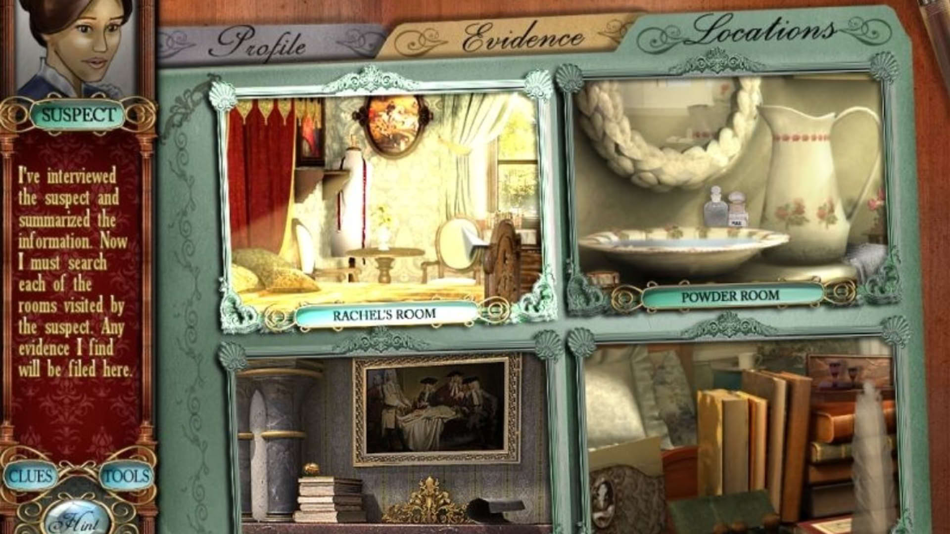 Screenshot for Mystery Masterpiece: The Moonstone