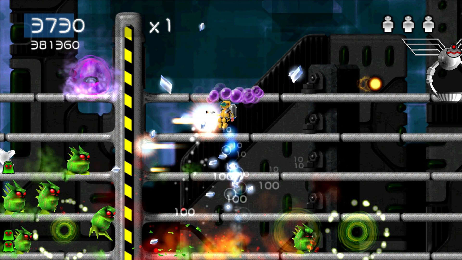 Screenshot for Alien Zombie Megadeath