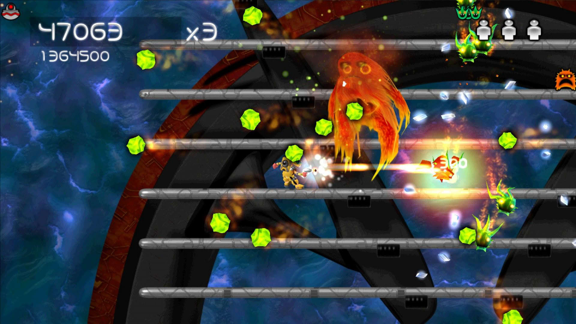 Screenshot for Alien Zombie Megadeath