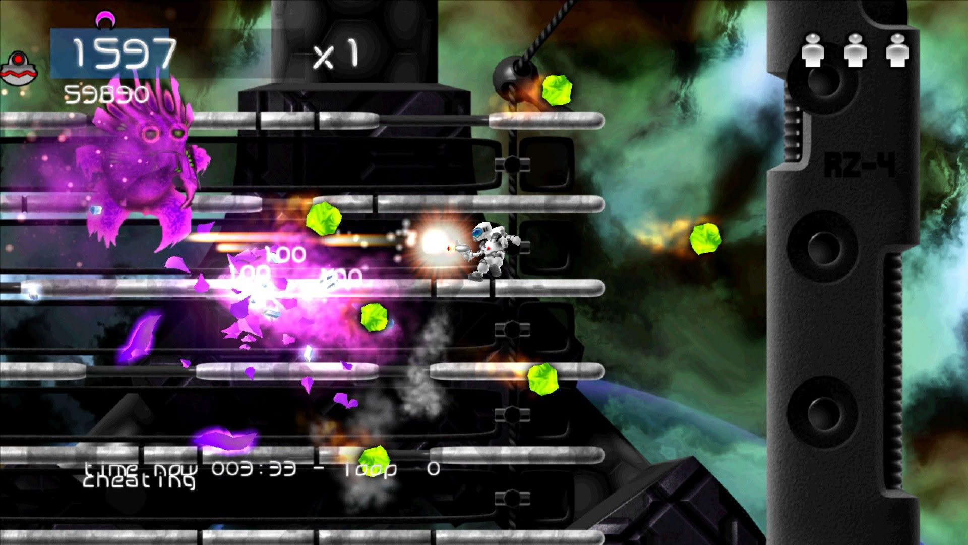 Screenshot for Alien Zombie Megadeath