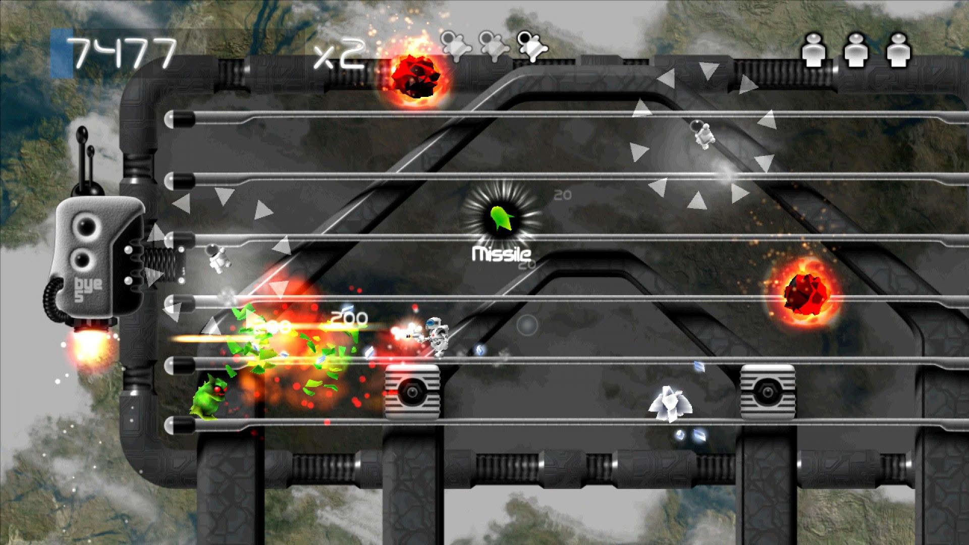 Screenshot for Alien Zombie Megadeath