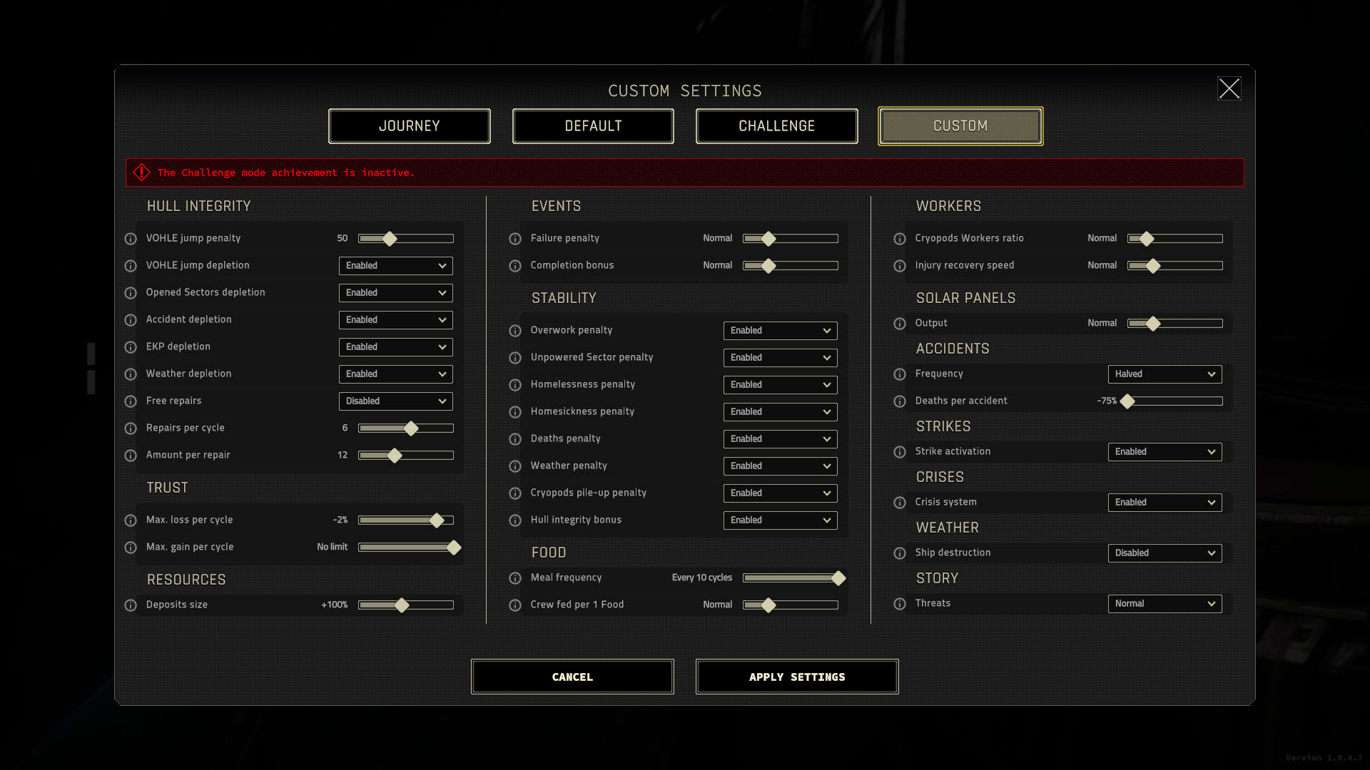 Screenshot for Ixion