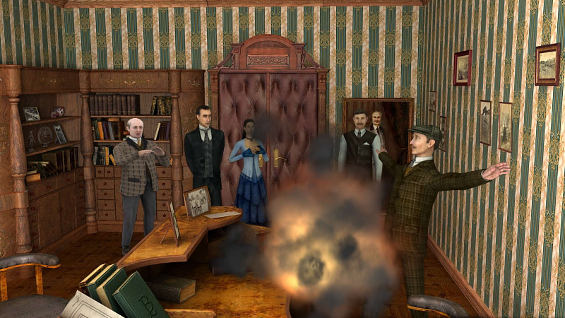 Screenshot for Sherlock Holmes: The Silver Earring
