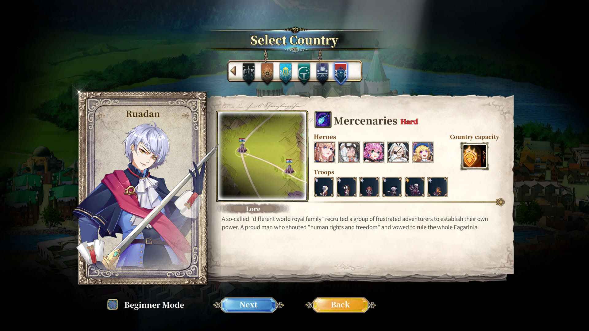 Screenshot for The Heroic Legend of Eagarlnia