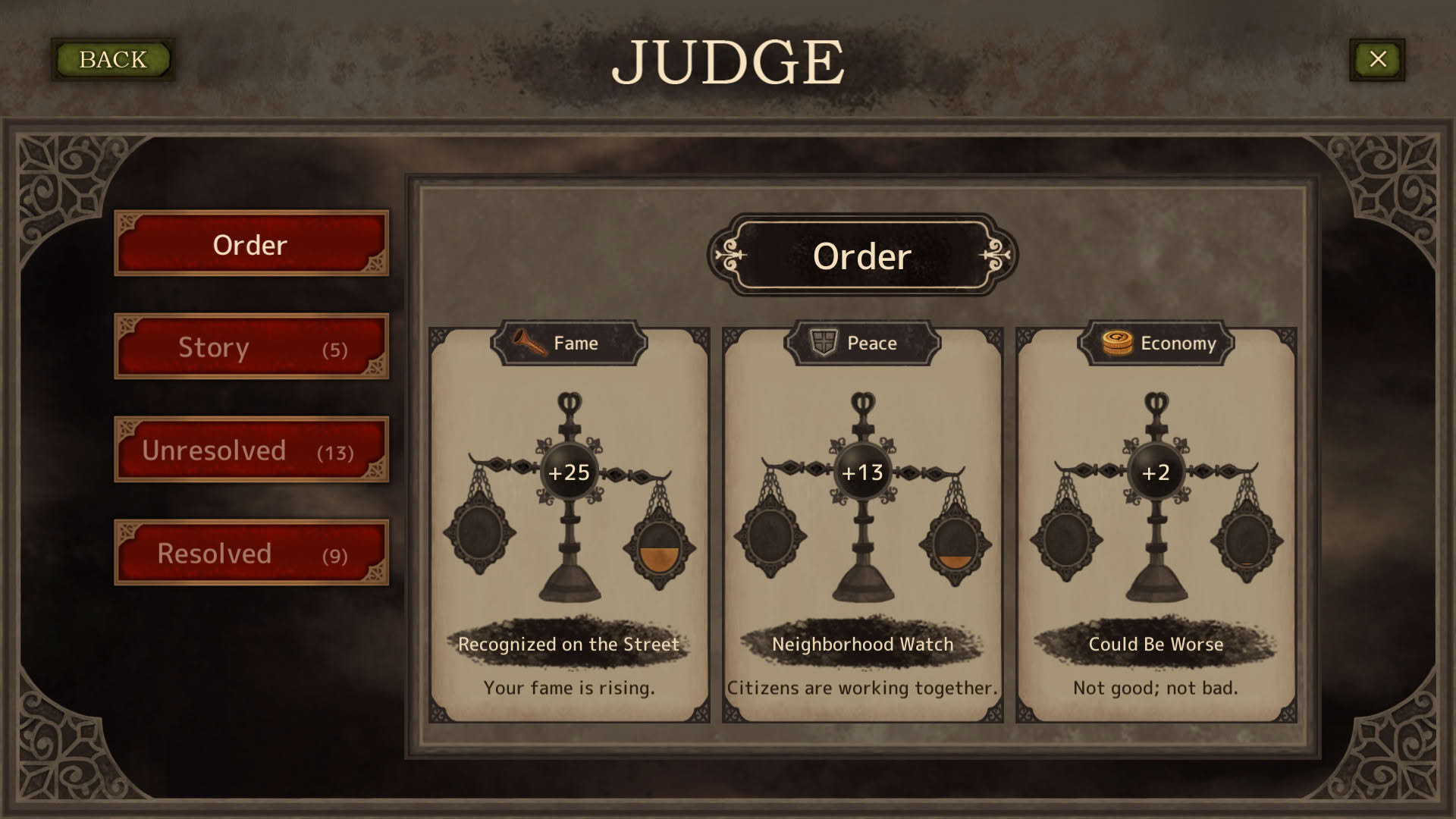 Screenshot for Monochrome Order