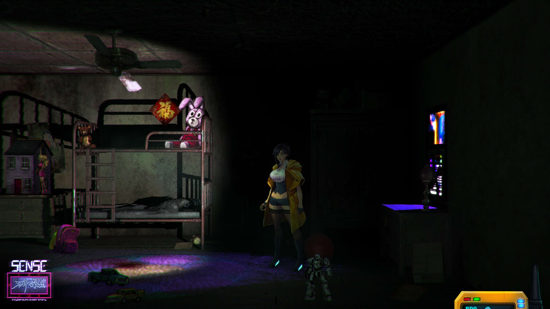 Screenshot for Sense: A Cyberpunk Ghost Story