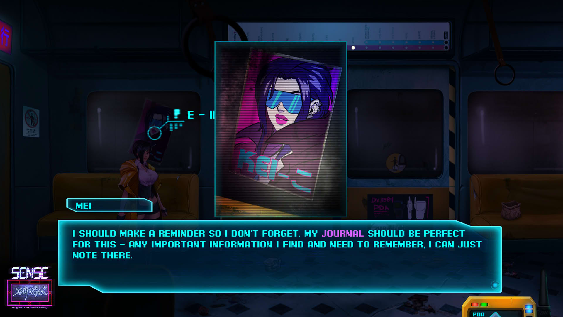 Screenshot for Sense: A Cyberpunk Ghost Story