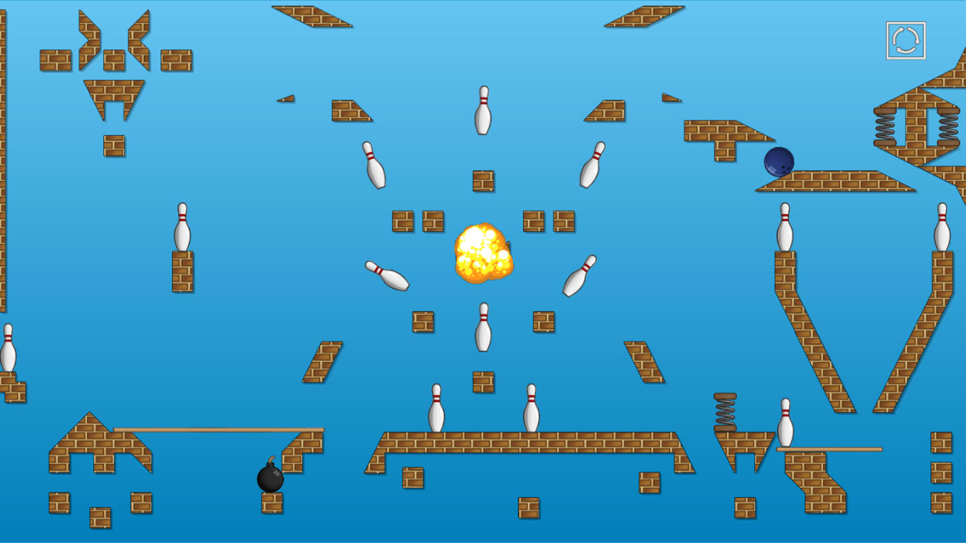 Screenshot for Bomb Bowling
