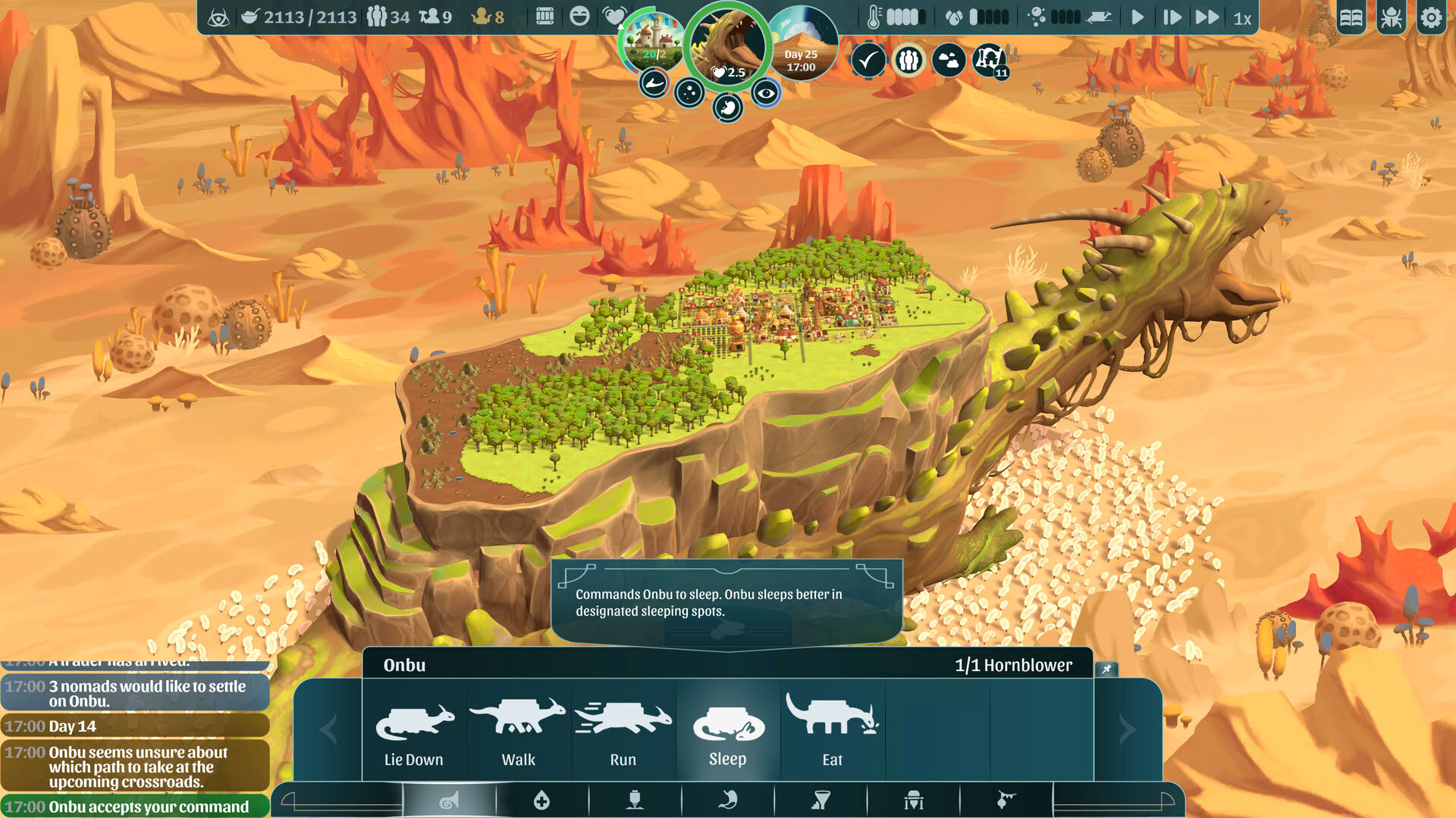 Screenshot for The Wandering Village