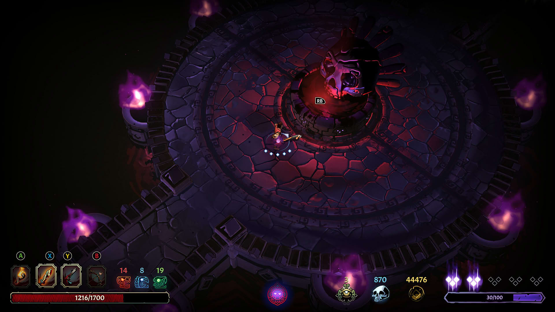 Screenshot for Curse of the Dead Gods