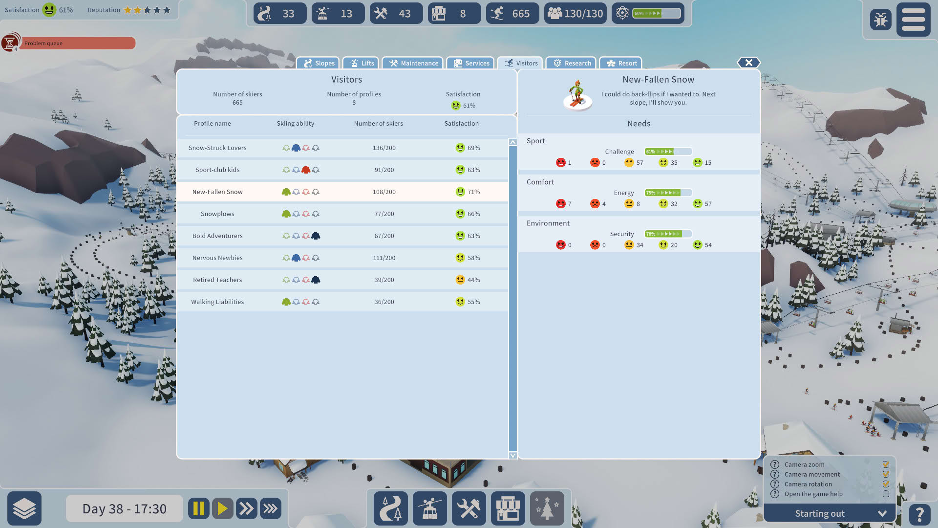 Screenshot for Snowtopia: Ski Resort Builder