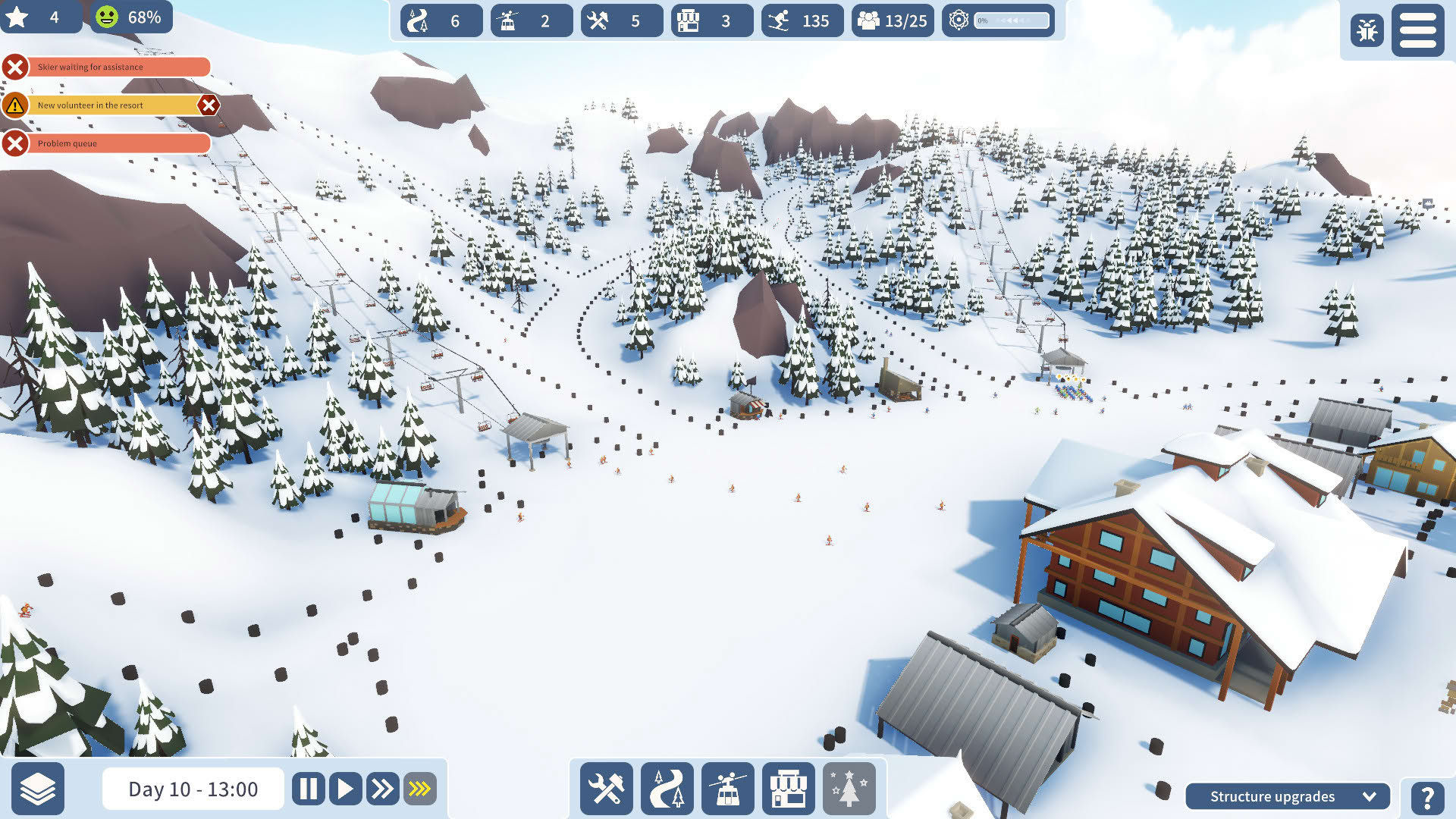 Screenshot for Snowtopia: Ski Resort Builder
