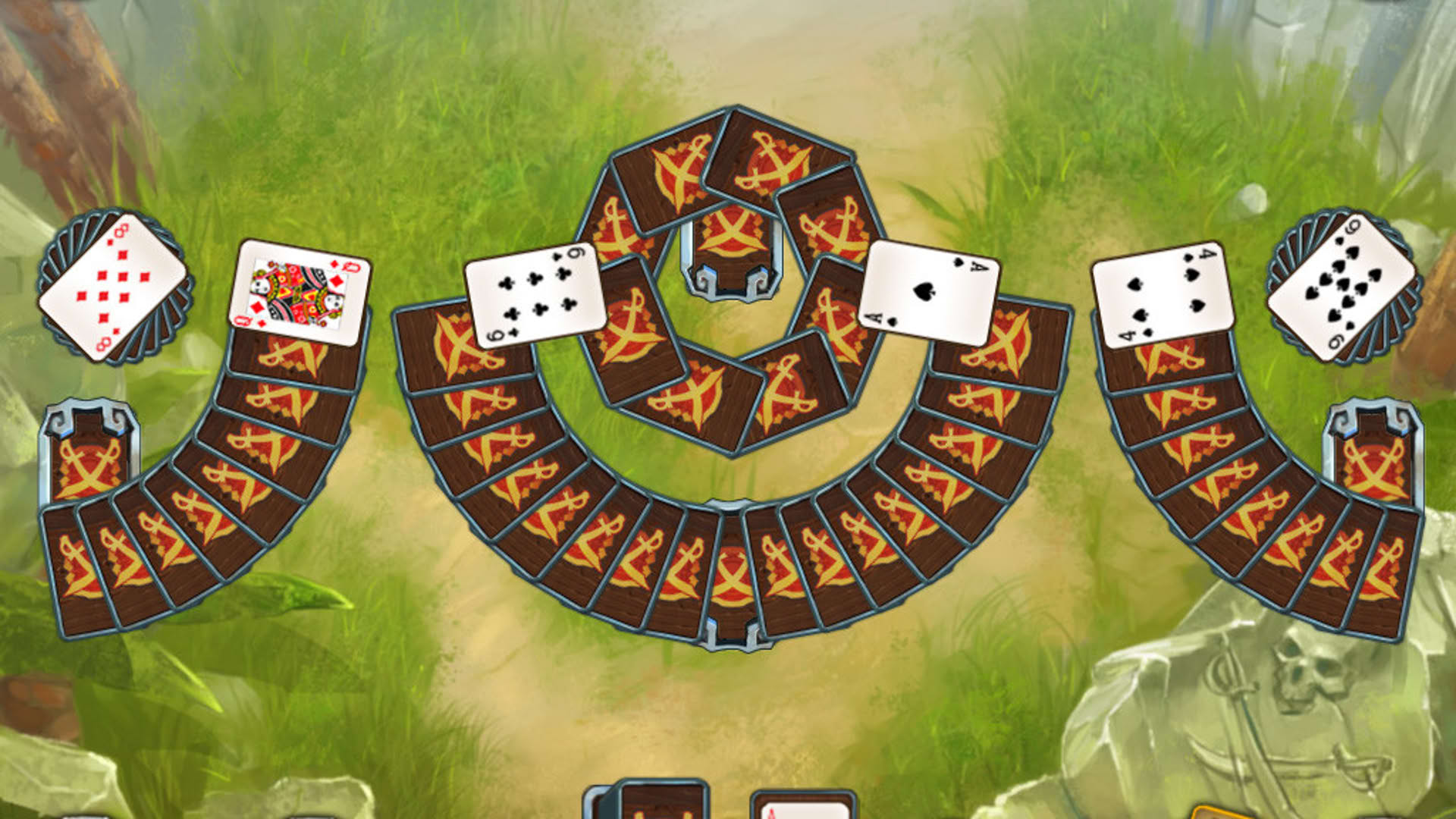 Screenshot for Solitaire Legend of the Pirates