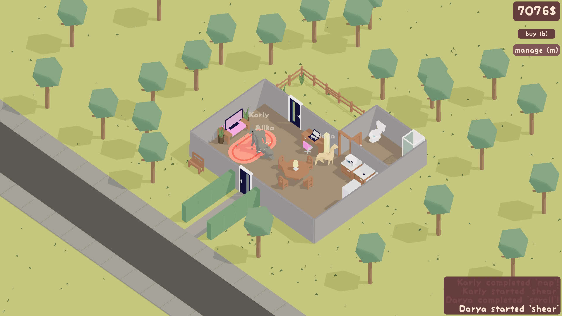 Screenshot for Llama Villa