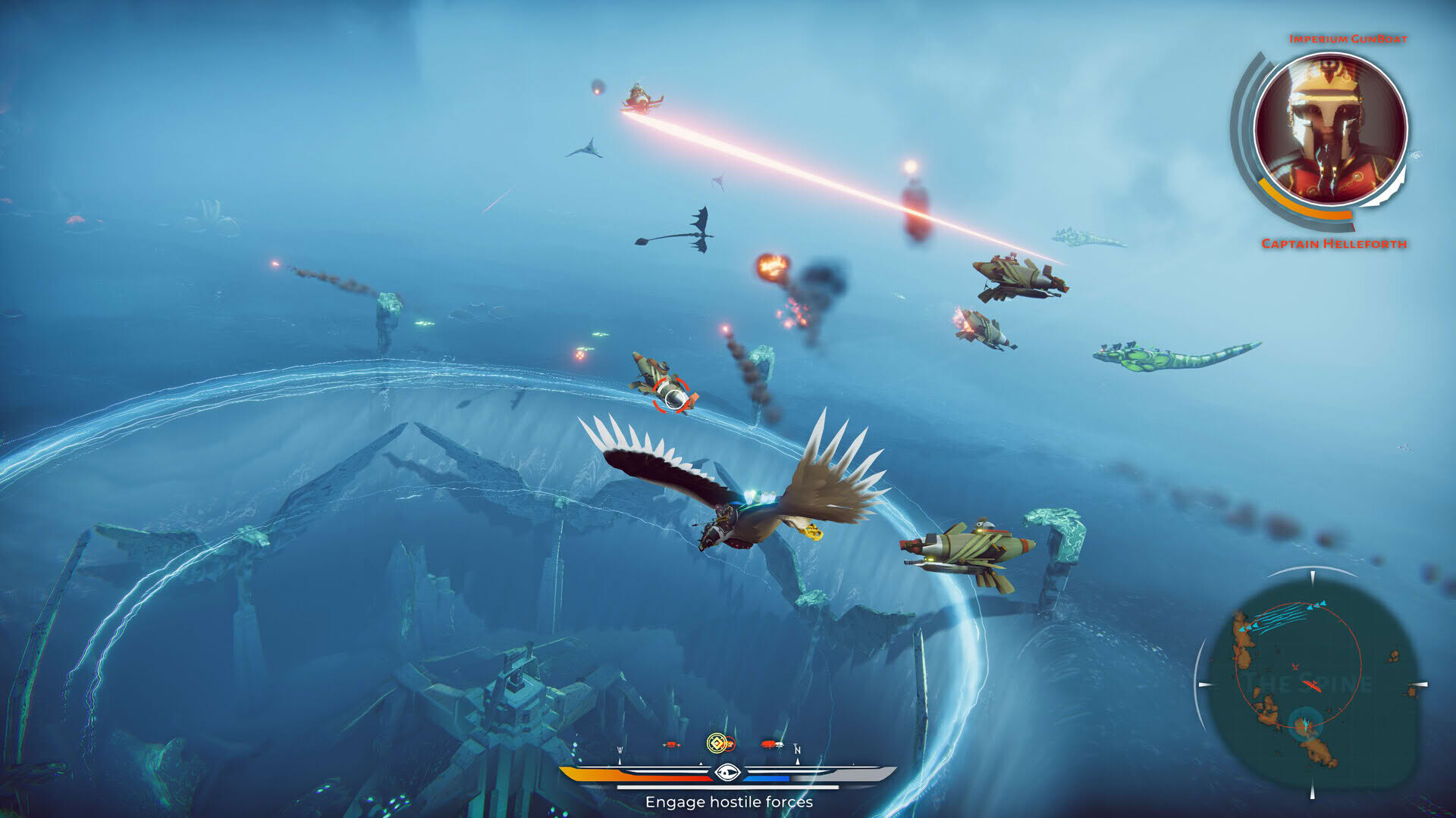 Screenshot for The Falconeer: Revolution Remaster