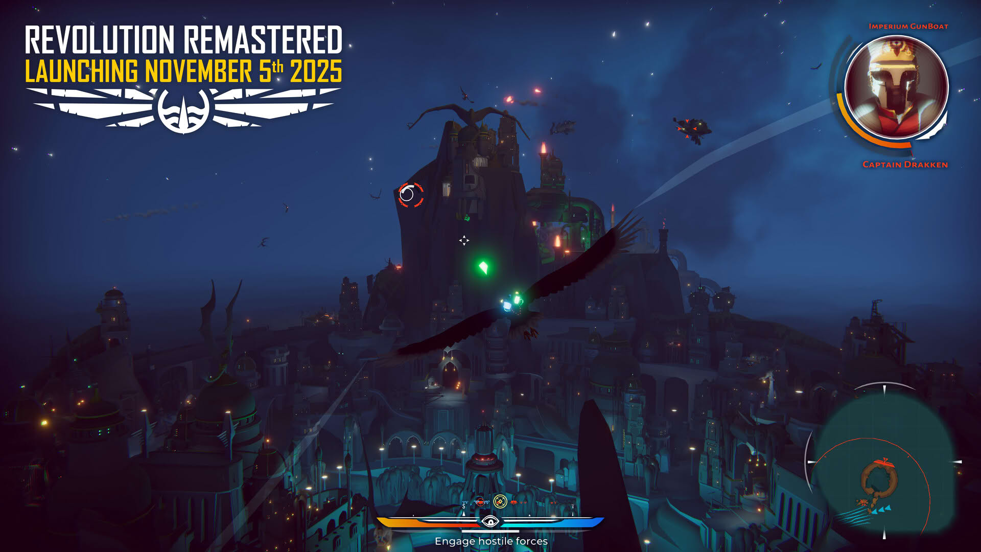 Screenshot for The Falconeer: Revolution Remaster