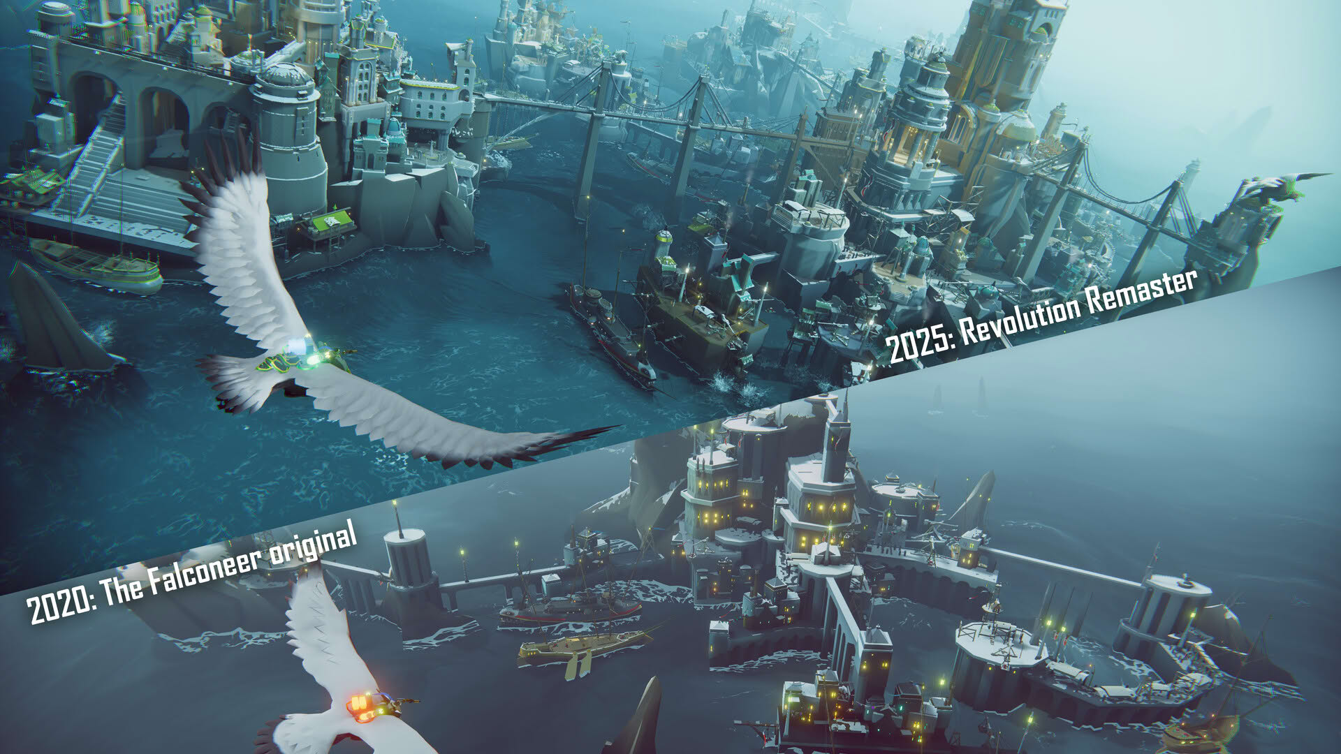 Screenshot for The Falconeer: Revolution Remaster