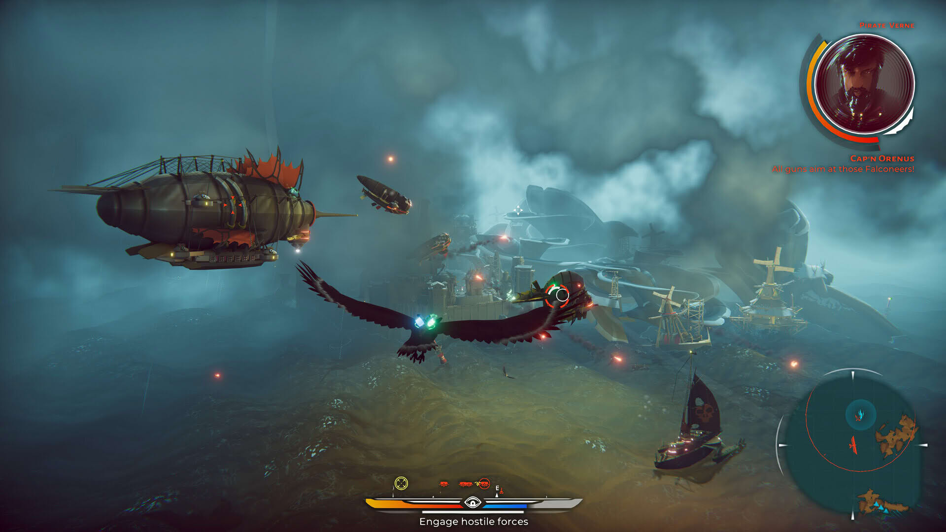 Screenshot for The Falconeer: Revolution Remaster