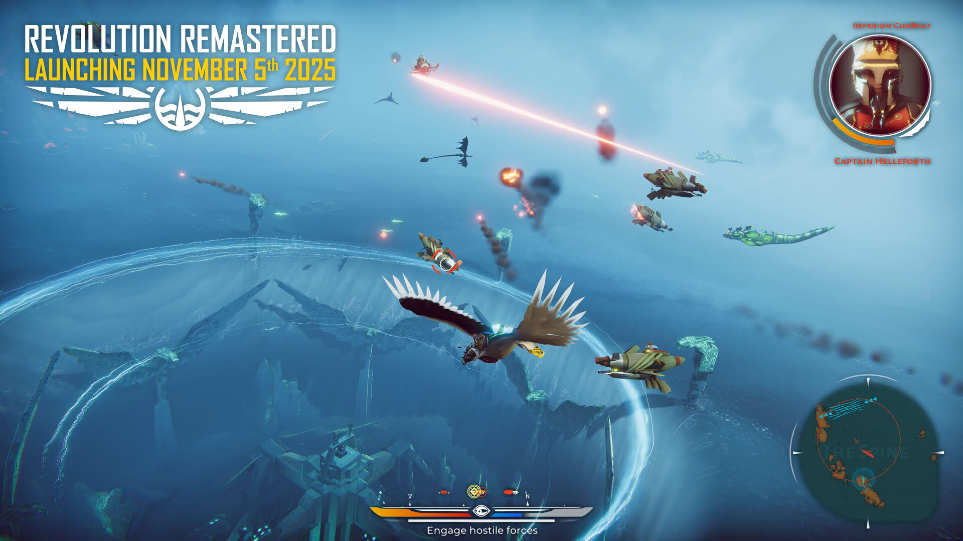 Screenshot for The Falconeer: Revolution Remaster