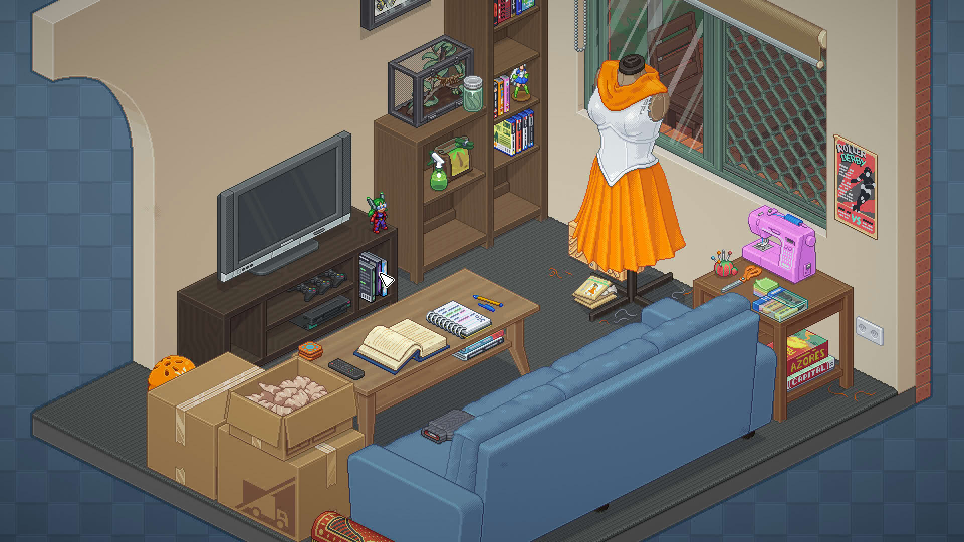 Screenshot for Unpacking