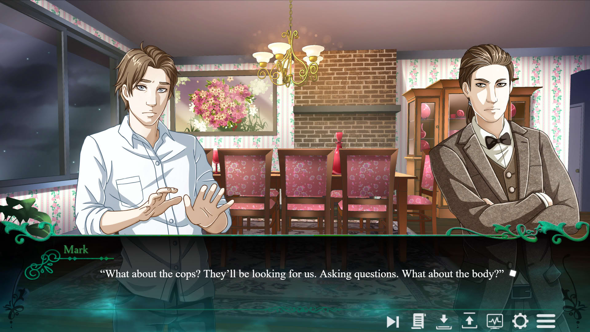 Screenshot for Twice Reborn: A Vampire Visual Novel