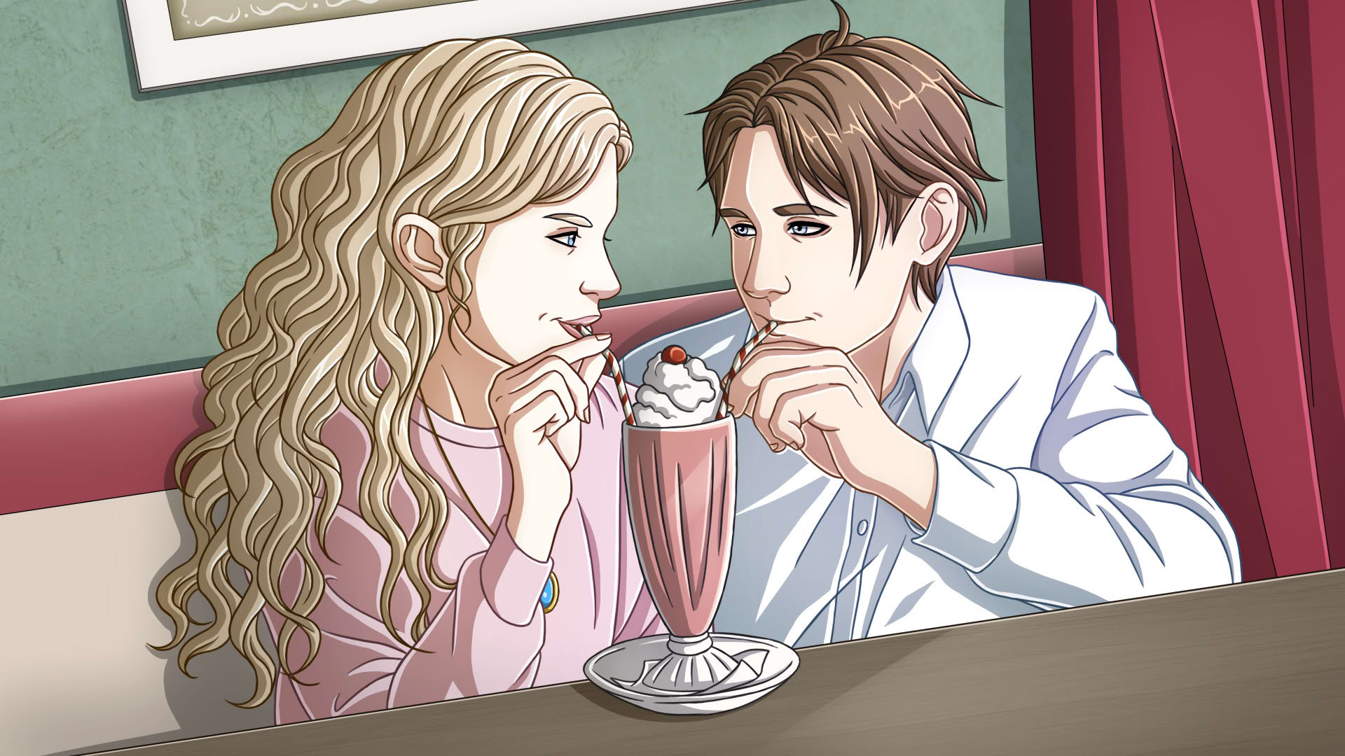 Screenshot for Twice Reborn: A Vampire Visual Novel