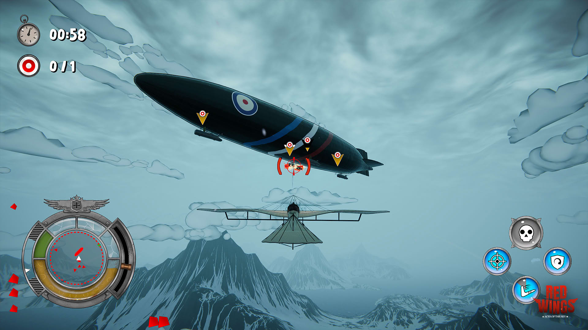 Screenshot for Red Wings: Aces of the Sky