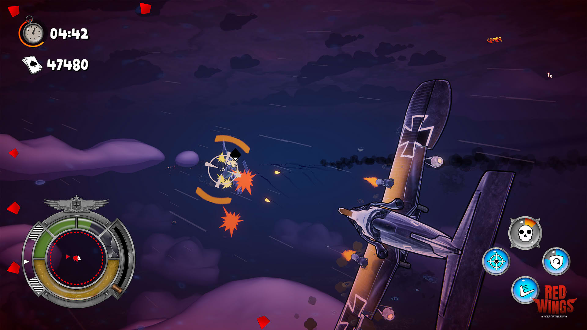 Screenshot for Red Wings: Aces of the Sky