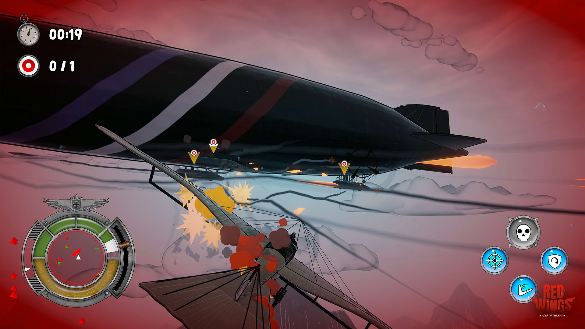 Screenshot for Red Wings: Aces of the Sky