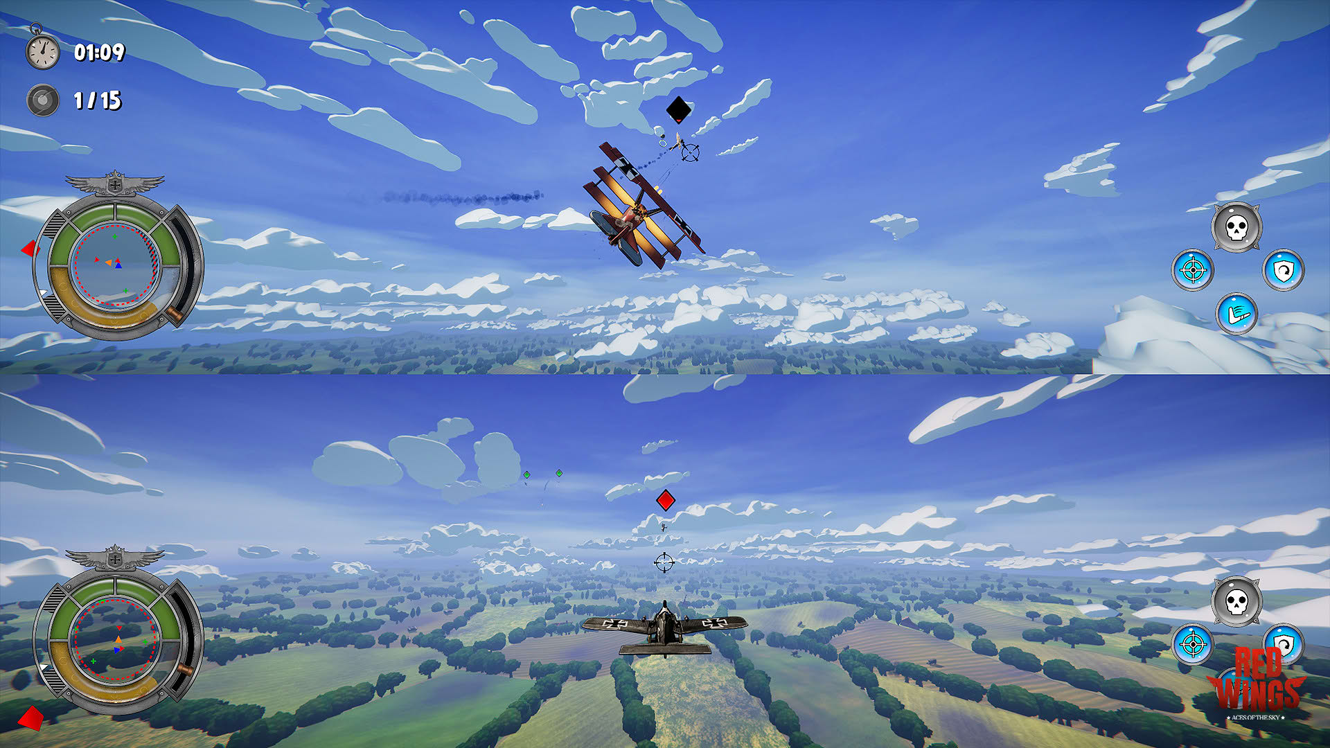 Screenshot for Red Wings: Aces of the Sky